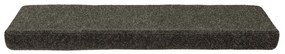 30 db antracitszürke öntapadó lépcsőszőnyeg 65x21x4 cm