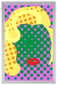 Poszter Marilyn Monroe v pop art stílusban