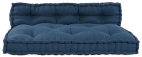 Pallet Sofa Párna 2 pcs Indigó szövet