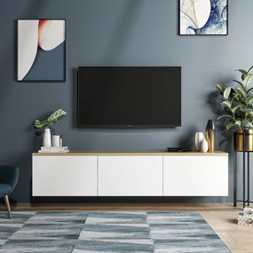 TV asztal/szekrény Neola (fehér). 1067155