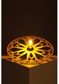 Felületre szerelhető csillár FALCO 1xE27/60W/230V átm. 40 cm bézs