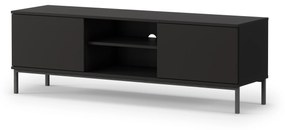 TV asztal  Quebec 2D (matt fekete). 1051875