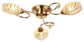 Brilagi - Felületre szerelhető csillár MEGAPOLIS 3xE14/60W/230V arany