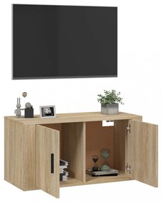 sonoma tölgy fali TV-szekrény 80 x 34,5 x 40 cm