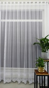 Mg Irigység Függöny fehér 637/30 200x250cm Kész M