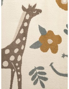 Krémszínű gyerek szőnyeg 160x235 cm Animal Safari – Hanse Home