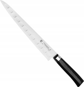 Tamahagane San Black VG-5 Sujihiki barázdált kés 27 cm