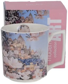 Magnólia virágos porcelán bögre MODERN CITY OF MAGNOLIAS