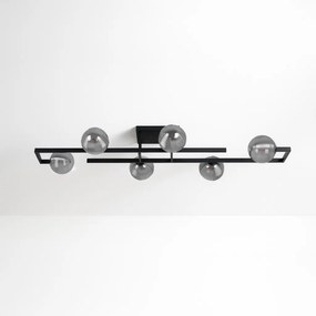KAJA K-5772 TORES Loft Mennyezeti Lámpa Szürke G9 IP20