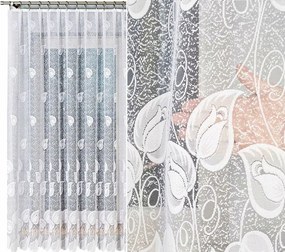 Nora jacquard mintás függöny, 023097, 300x180cm egyenes (kész) szegéllyel