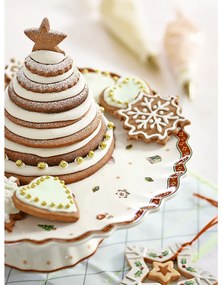 Karácsonyi talpas tortatál, Toy's Delight kollekció - Villeroy & Boch