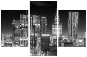 New York fekete-fehér városkép (90x60 cm)