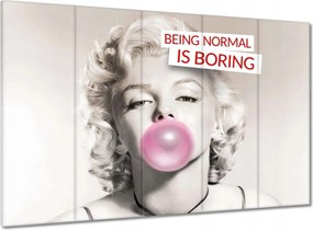 Festmények 100x70 Being normal is Boring