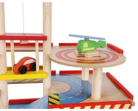Parking garage - wooden 22446