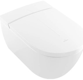Villeroy & Boch V0E100R1 - Falra szerelhető bidé SoftClose ülőkével VICLEAN alpesi fehér + távirányító