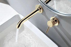 Falra szerelhető csaptelep Rea Lungo gold + box