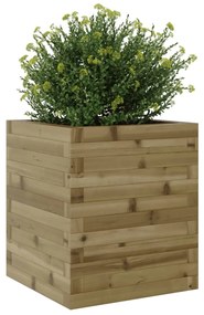 vidaXL impregnált fenyőfa kerti virágláda 40x40x46 cm
