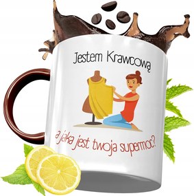 Bordó Bögre Szabónak Születésnapi Ajándék fényképes nyomtatással