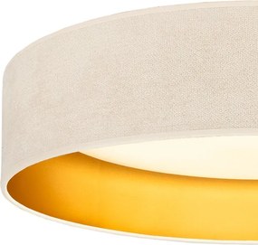 Brilagi-LED mennyezeti lámpa VELVET SIMPLE LED/24W/230V 3000K átm. 45 cm krém./arany