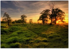 Poszterek 100x70 Naplemente a croissant-ban
