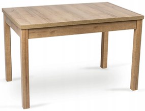 Bővíthető Étkezőasztal Riviera Tölgy Színben. SKUBI 120-160 cm