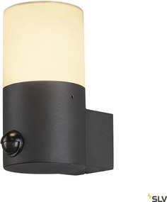 SLV 1006179 GRAFIT Fali Lámpa Mozgásérzékelővel Antracit E27 IP44