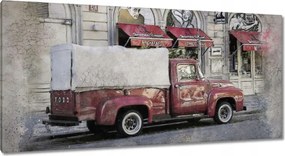 Vászonkép 115x55 Piros PickUp from Usa