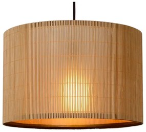 Lucide 03429/03/30 - Csillár zsinóron MAGIUS 3xE27/40W/230V bambusz