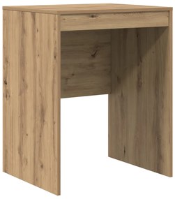 vidaXL Íróasztal Művészi tölgy Mérnöki fa 60 x 50 x 76 cm Íróasztal