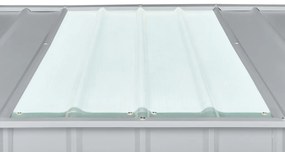 fém kerti ház GLOBEL 108 ZÖLT + napfénytető LG2501