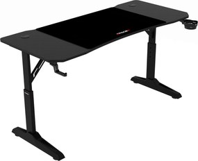 NERO állítható gamer asztal 120 × 60 cm