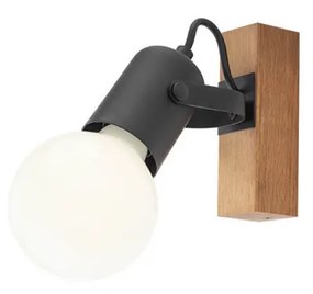 Fali lámpa, fekete, E27, Redo Smarterlight Taffi 01-2415
