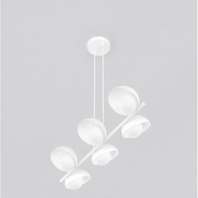 Kábeles csillár BOOM 6xG9/8W/230V fehér