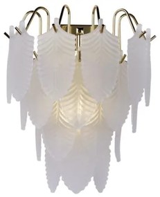 Searchlight 48910-1SB - FEATHER fali lámpa 1xE14/60W/230V