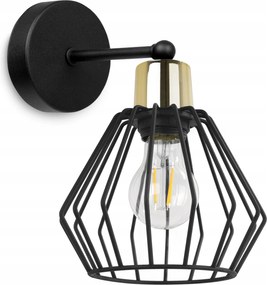 Fali Lámpa Lámpabúra Fém Drót Led