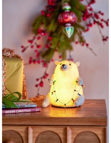 Fehér fénydekoráció Wally – Bloomingville