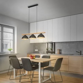 Brilo - Csillár zsinóron 3xE27/40W/230V