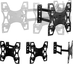 MONTY TV és LCD monitor tartó fali konzol 65"
