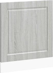 vidaXL mosogatógép panel Porto szürke sonoma 60x1,5x67 cm mérnöki fa