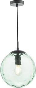 Dar Lighting modern függeszték ripple matt fekete zöld darsp72-rip8824