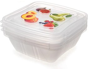 Classic 3 db-os élelmiszer tároló szett, 0,5 l - Snips