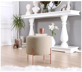 Bézs puff Copper – Artie