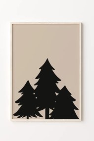 Tömörfa falikép, 33×48 cm – Nwyearmdl11