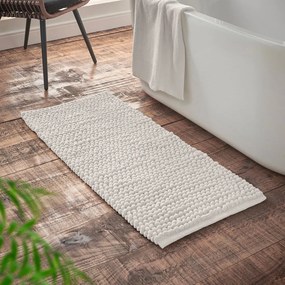 Fehér fürdőszobai kilépő 50x120 cm Aspen Bobble – Bianca