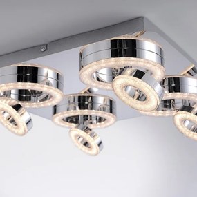 Leuchten Direkt 14522-17 - LED Spotlámpa TIM 4xLED/2,8W/230V + 4xLED/3,1W