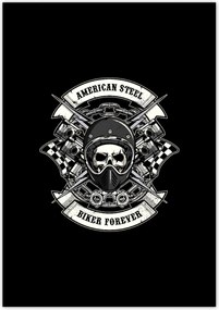 Poszterek 70x100 Motorkerékpáros hangulat