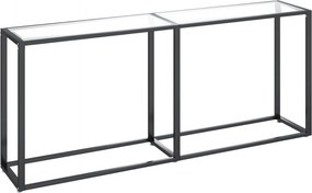 vidaXL átlátszó edzett üveg tálalóasztal 180 x 35 x 75,5 cm