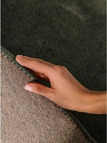 Sötétzöld kézi szövésű gyapjúkeverék kerek szőnyeg ø 160 cm Kari Organic – Villeroy&amp;Boch