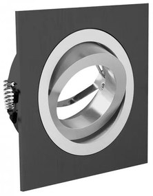 Lámpa Mennyezeti lámpatest MORENA, IP20, négyzet, fekete