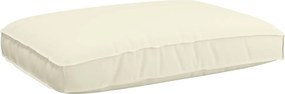 vidaXL Párna Krém 120 x 80 x 12 cm Oxford Szövet